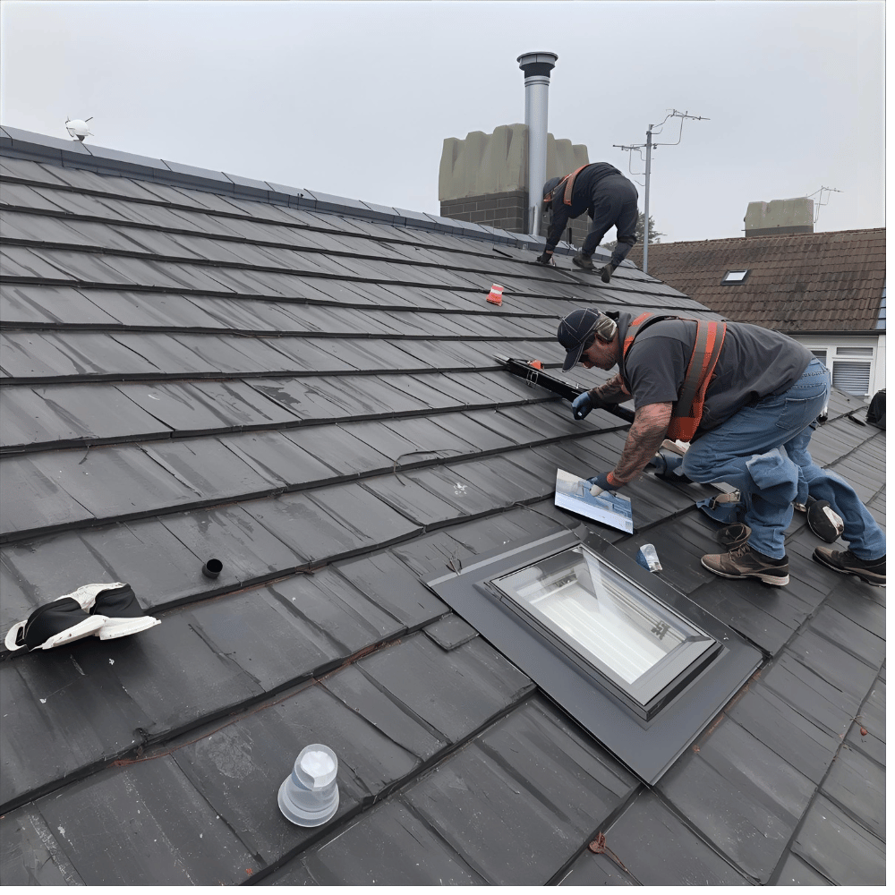 New Tiled Roof Installed