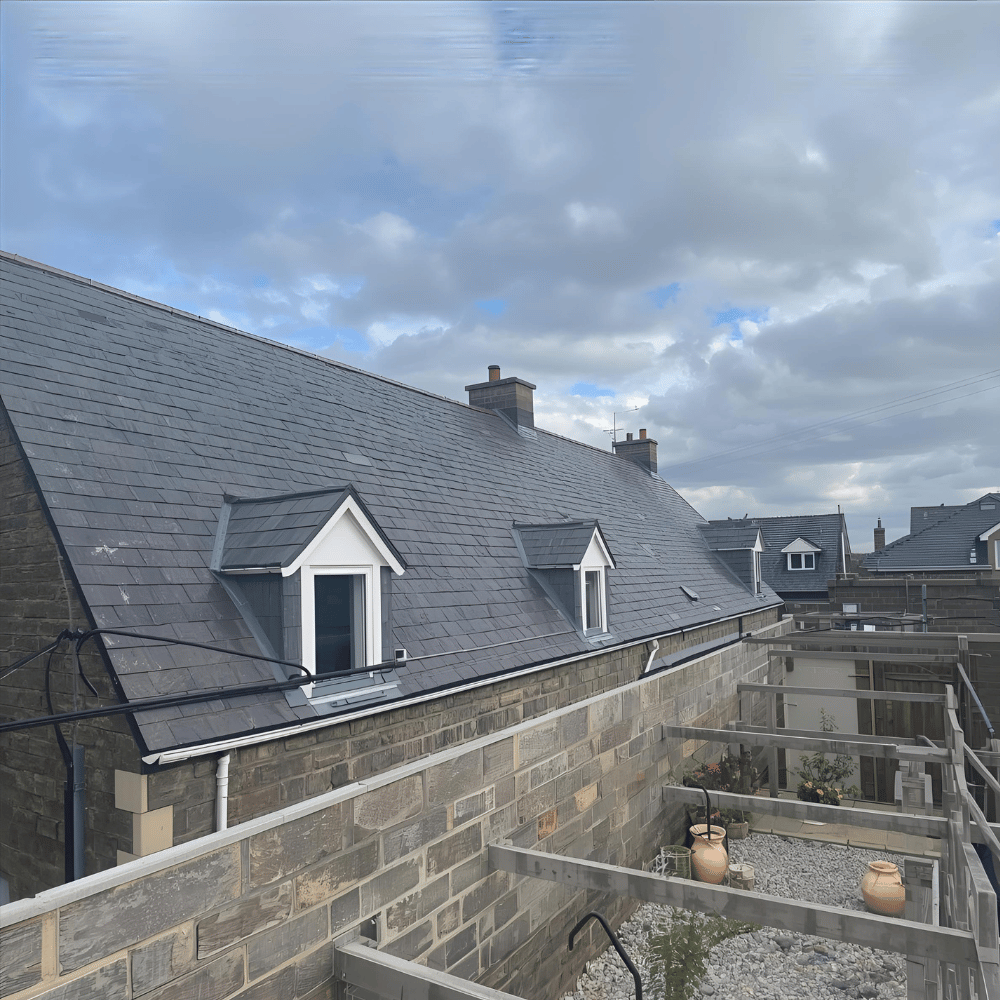 Slate roof